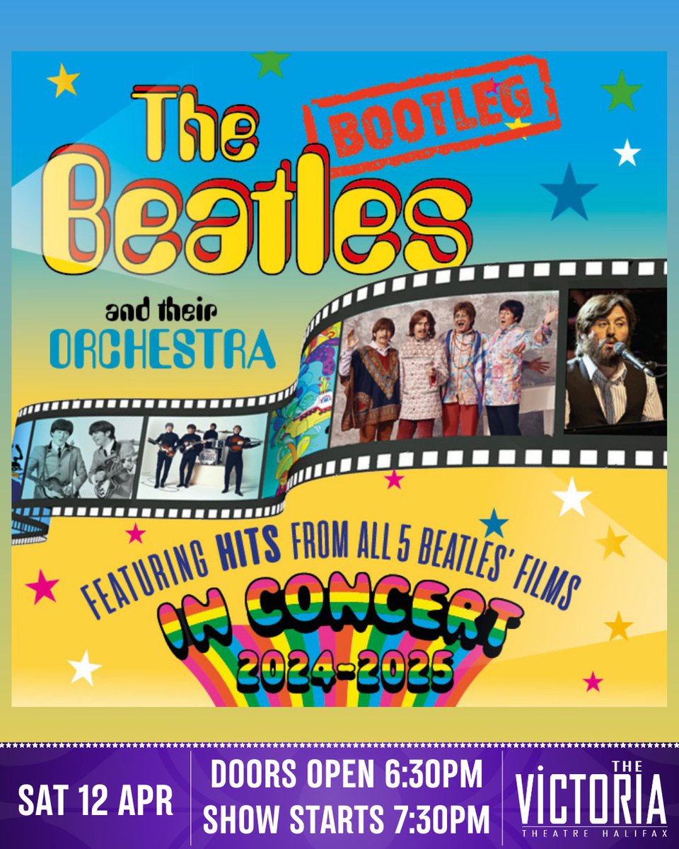 Victoria Theatre Hx (@victheatre) on Twitter photo The boys are back in town!
Tonight we welcome back The Bootleg Beatles and their orchestra for another night of total Beatle-Mania!
Doors open 6:30pm | Show starts 7:30pm
🎟️ Tickets are still available. Book from tinyurl.com/2f2runyd
<a href="/BootlegBeatles/">The Bootleg Beatles</a>
#TheBeatles The boys are back in town!
Tonight we welcome back The Bootleg Beatles and their orchestra for another night of total Beatle-Mania!
Doors open 6:30pm | Show starts 7:30pm
🎟️ Tickets are still available. Book from tinyurl.com/2f2runyd
<a href="/BootlegBeatles/">The Bootleg Beatles</a>
#TheBeatles