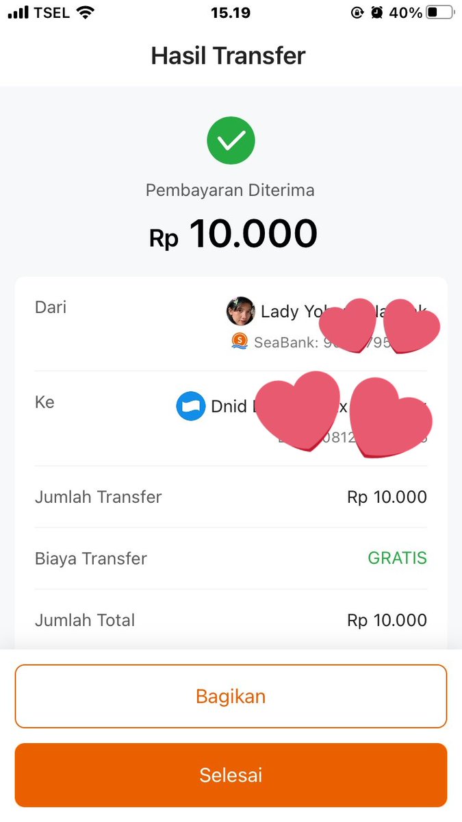 rellstudytwt's tweet image. terimakasih kak @pausunguu, saldo sudah diterima ya kak smoga selalu dilancarkan rezeki nya kakkk
@purplejurnal 
#pausunguuGA