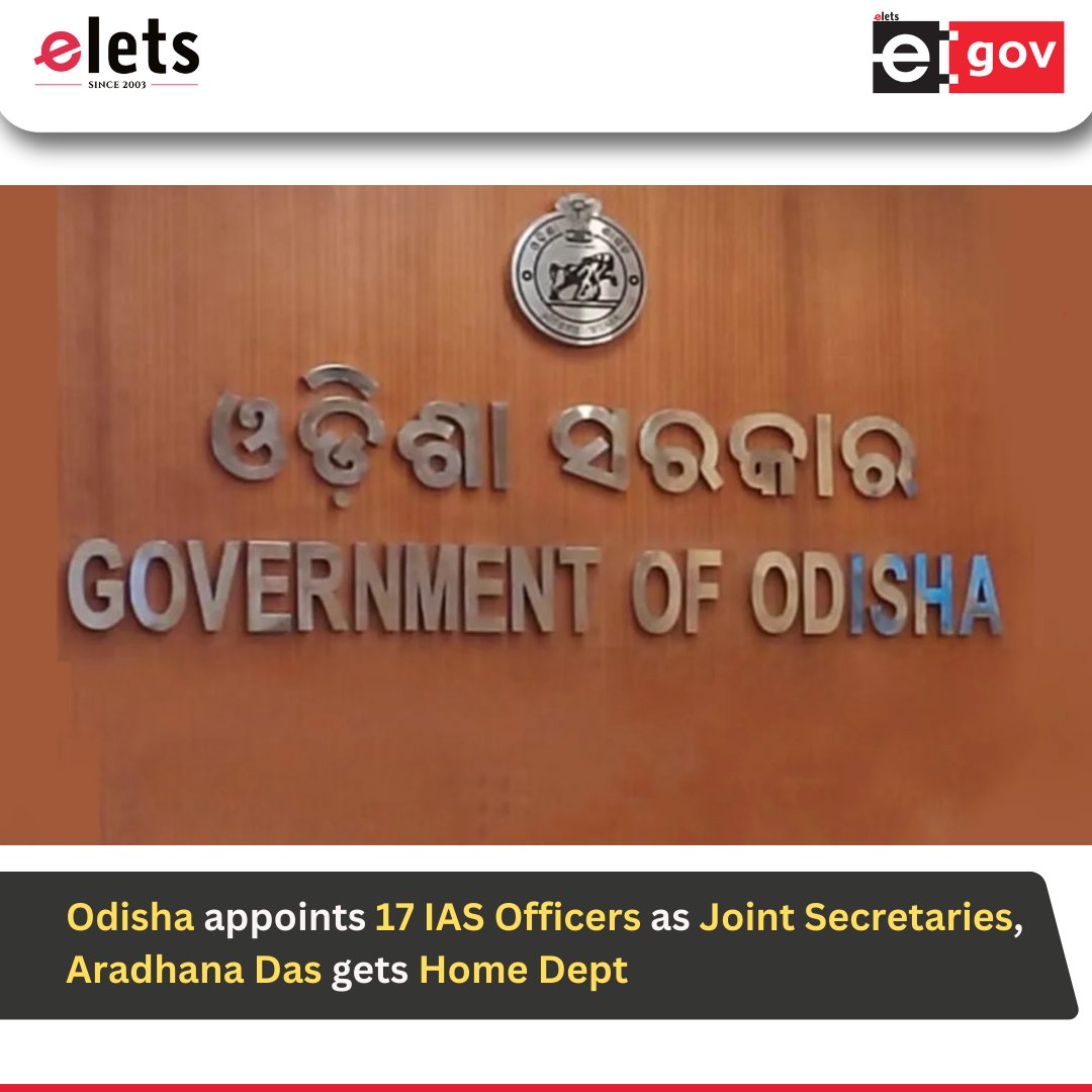 egovonline's tweet image. In a major bureaucratic reshuffle, the Odisha Government has transferred several IAS officers, as per a notification released by the General Administration &amp;amp; Public Grievance Department on Thursday

Read More: egov.eletsonline.com/2025/04/odisha…

#OdishaIASReshuffle #AdministrativeReforms