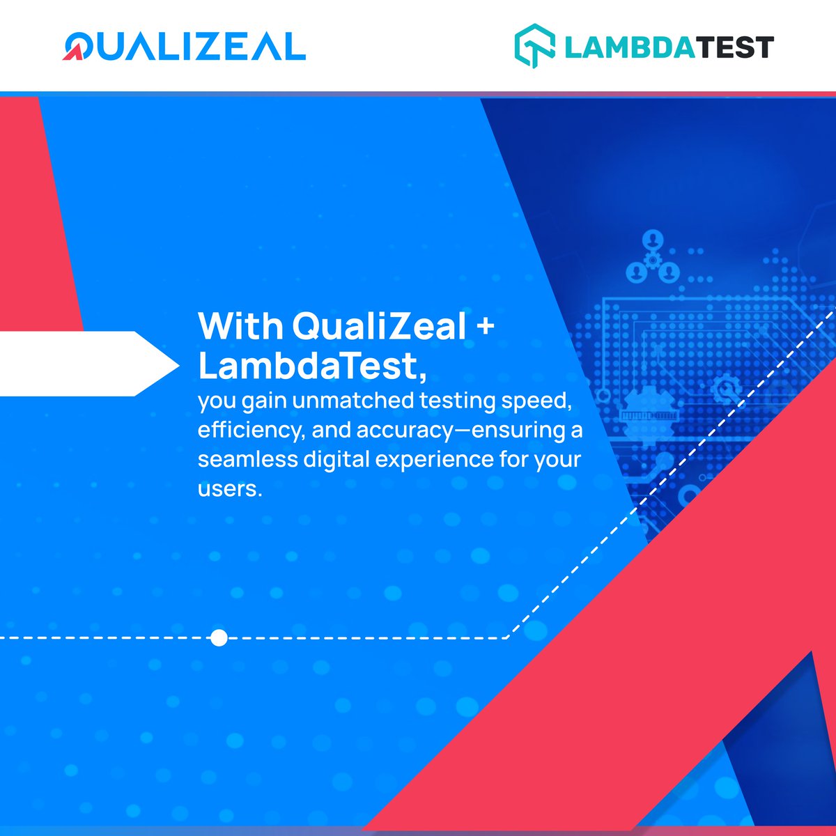 quali_zeal's tweet image. 🚨 Big news: QualiZeal + @lambdatesting = The future of intelligent, scalable software testing!

Reimagine your QA strategy → Let’s talk.
#TestAutomation #AITesting #DigitalTesting #SoftwareQuality #CloudTesting #AgileTesting #FutureOfTesting