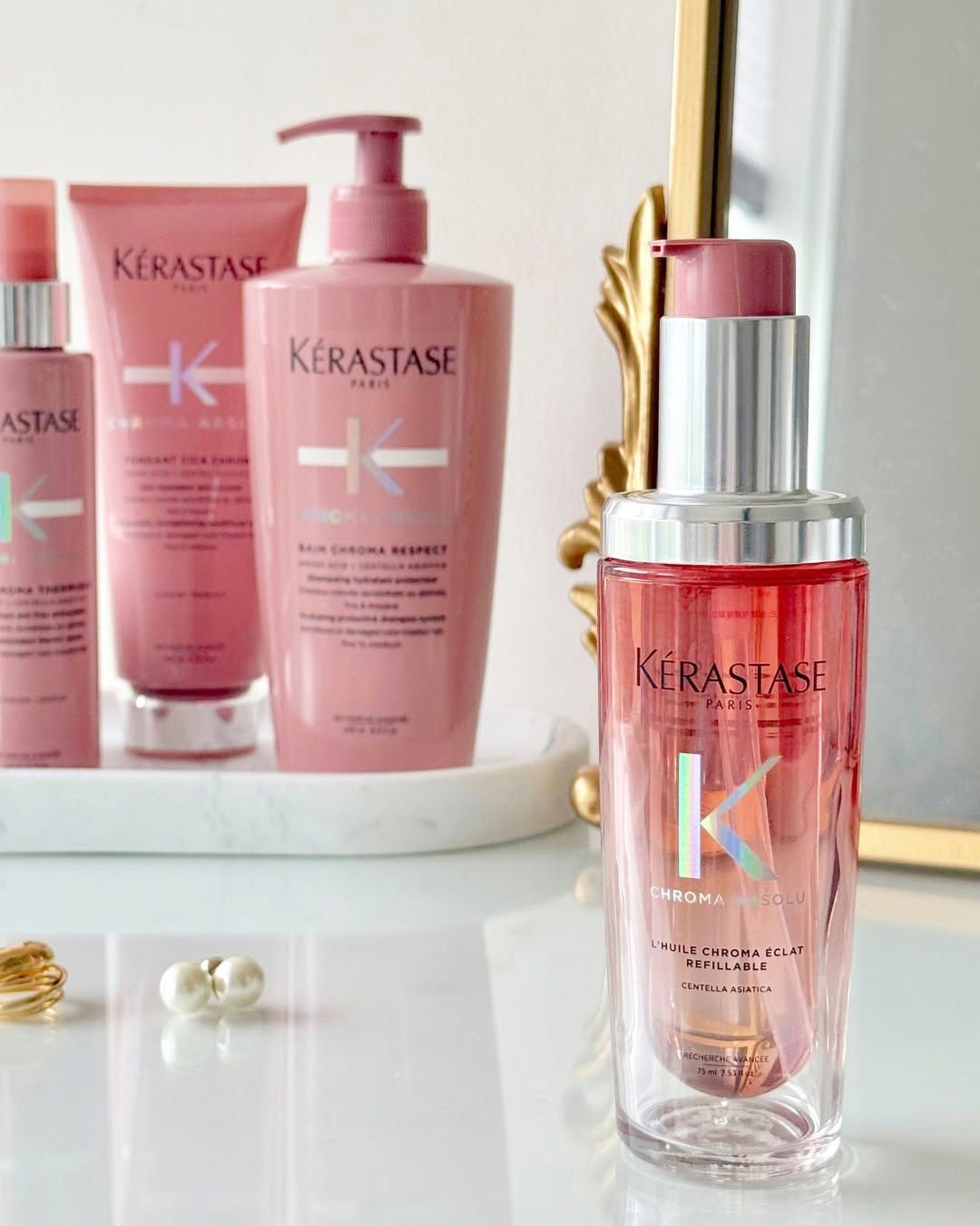 Chroma Absolu Dark Color Correction Hair Care Set | Kérastase
