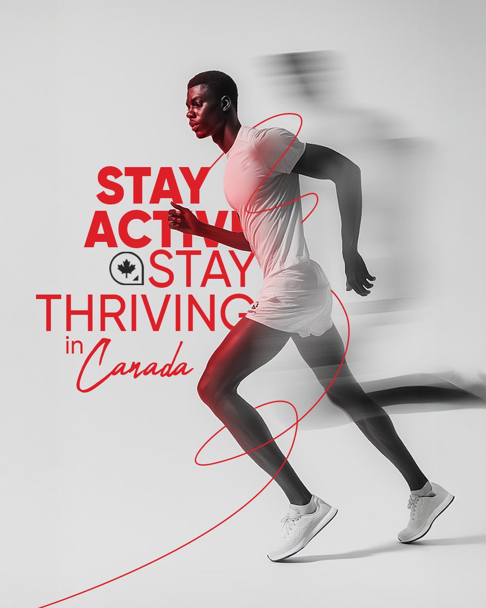 Canadianvisaorg's tweet photo. Moving to Canada is just the beginning—embracing an active lifestyle helps you thrive in your new home!
💪 What’s your favorite way to stay active in Canada? Share in the comments! 👇
#stayingactive #healthylifestyle #lifestyle #fitness #healthyliving https://t.co/Dc8I8xqE8j