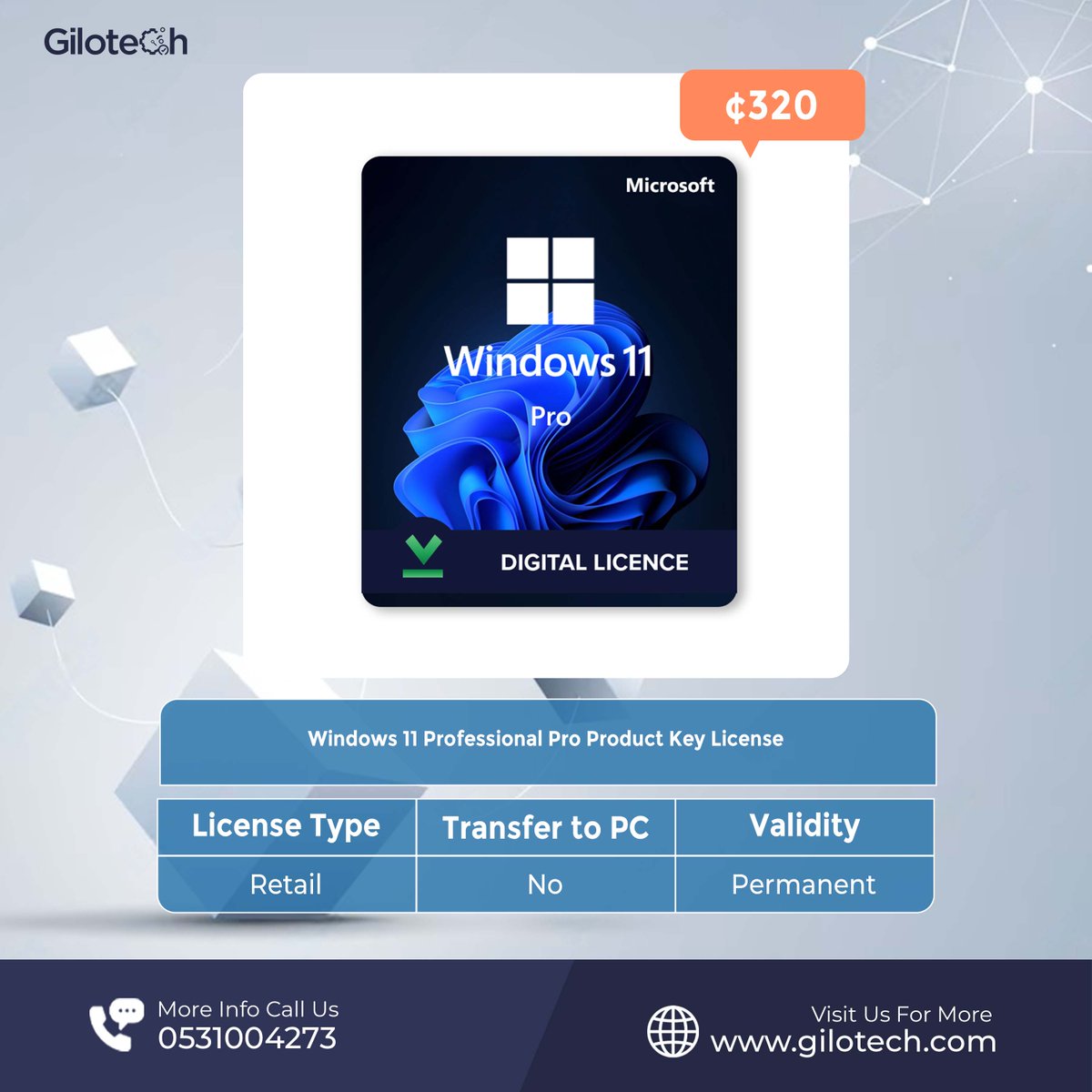 gilotecofficial's tweet photo. Windows 11 Professional Pro Product Key License
Buy Genuine Product License Key
Software at Gilotech, Call Us on 0531004273 for inquiries.
https://t.co/jFNXrdkFBk https://t.co/3L67tlGgDd