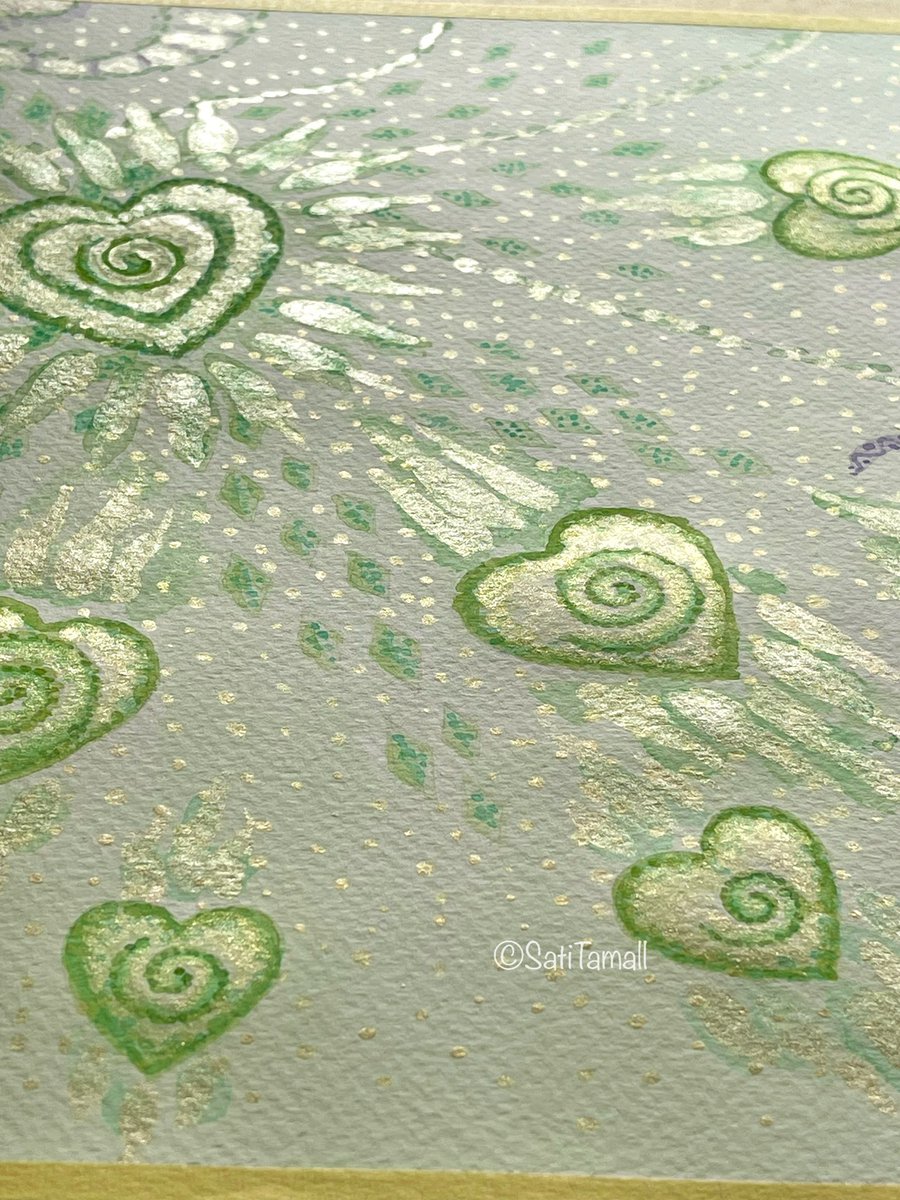 SatiTamall's tweet image. “Integrity of being“ 
watercolor with unique energy painting 🎨
artwork for self care 
in progress 

Energy of heart HERE: instagram.com/p/DIQr_3xoYoB/…
#artists #Healing #supportart #artmatters #artist #buyintoart #FillThatEmptyWall #satitamall #tamallart