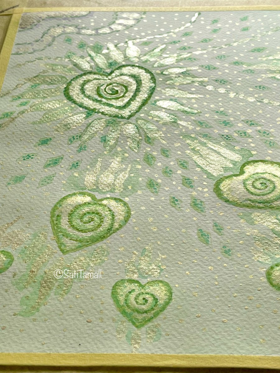 SatiTamall's tweet image. “Integrity of being“ 
watercolor with unique energy painting 🎨
artwork for self care 
in progress 

Energy of heart HERE: instagram.com/p/DIQr_3xoYoB/…
#artists #Healing #supportart #artmatters #artist #buyintoart #FillThatEmptyWall #satitamall #tamallart