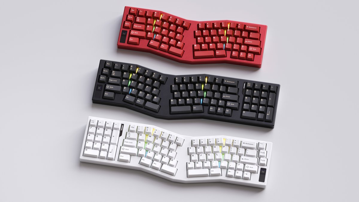 WindStudio_'s tweet photo. [wind x alice update] We called it " Xlice", no numpad, with normal numpad,with southpaw numpad.
After long time waiting, we finally confirmed the appreance design，choose the no-forehead design which looks more simple and durabl and keep three version. https://t.co/AqKNUXZkWy