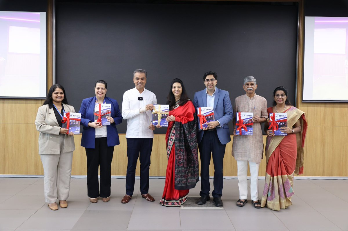 milinddeora's tweet photo. Truly inspired by the energy &amp; innovation at @atlasskilltech during my visit today. It’s heartening to see a future-forward institution blending global education with a deep sense of social responsibility—right here in Mumbai.

Kudos to @InduShahani for her visionary leadership. https://t.co/YioWujZaz5