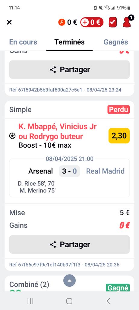 Scorpio18_'s tweet photo. @Betclic #LuckyLoser https://t.co/41gSVSZkW5