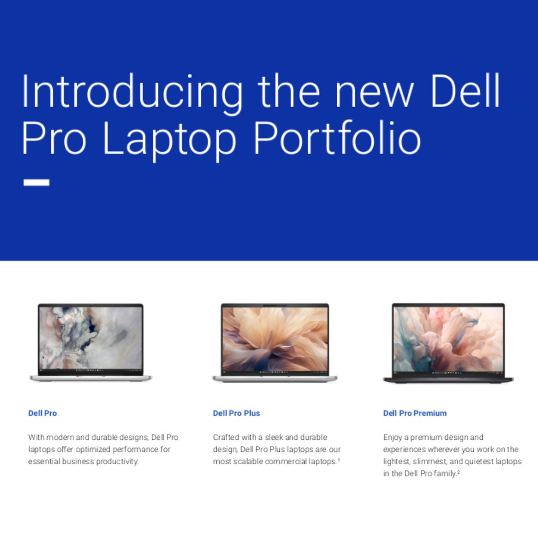 kopalcomputers's tweet photo. Dell Pro Series now available at Kopal Computers, Pitampura 💻
Boost your productivity with Dell Pro, Pro Plus &amp; Pro Premium – designed for every business need!
Visit us today! 📍

#KopalComputers #DellPro #Pitampura #DelhiTech #LaptopDeals #BusinessLaptop #DellIndia https://t.co/Fglwf7wCkF
