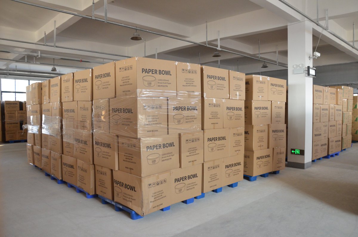 senangpacking's tweet photo. 🤩Show our kraft paper bowl in stock.
🚚Large quantities in warehouse, fast delivery.
🤝Custom sizes and printing available.
👇Inquiries are always welcome.

WhatsApp: +86 15375297961
Website:https://t.co/LHIkfFUyTx
#paperbowl #paperbowlsupplier #paperbowlfactory #foodbowl https://t.co/fpCiPrmwOp