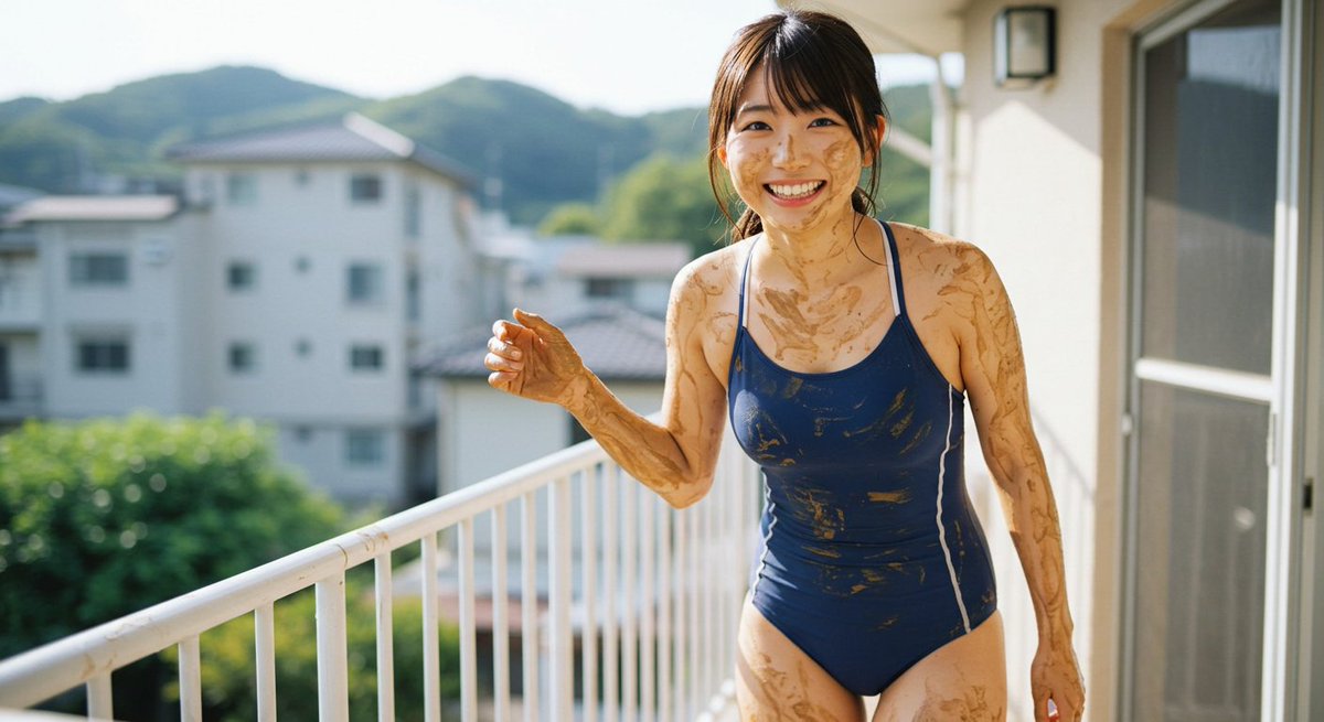 ZBO_VFantasy's tweet photo. ImageFXの静止画「泥んこ女子大生」 https://t.co/uBIEdvgfYx