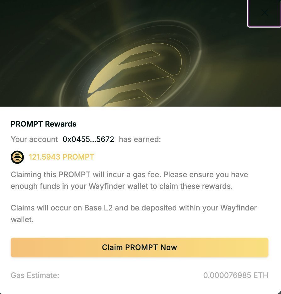 BtcKnap's tweet photo. 🌐 Willst du Web3 entdecken und $PROMPT gratis bekommen?
Wayfinder macht’s möglich – Wallet koppeln und Chancen nutzen!
👉 https://t.co/7rwoVQYcjI
#KryptoDE #AirdropDeutschland #Web3DE #WalletConnect #Wayfinder https://t.co/N1fs1J2612
