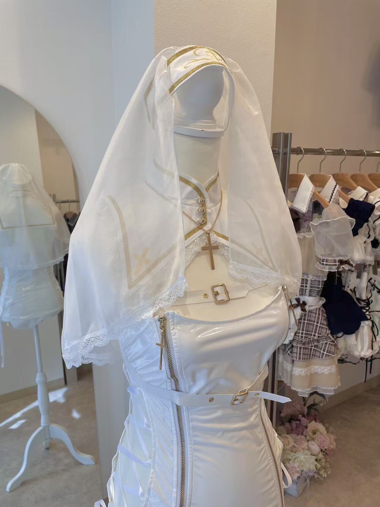 Malymoon クロスジップレザーシスター