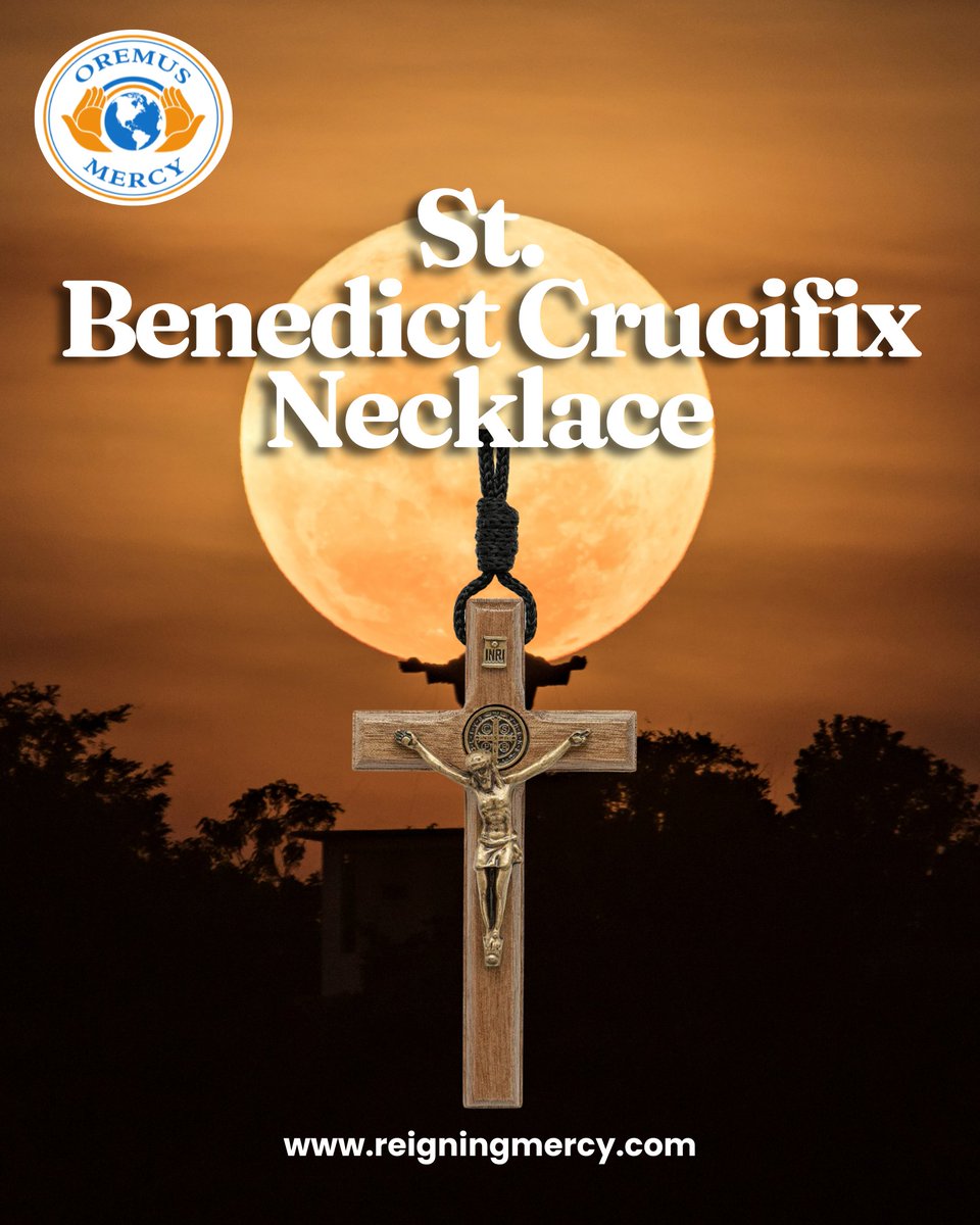 OremusMercy's tweet photo. The St. Benedict Crucifix Necklace is a powerful symbol of spiritual armor and unwavering devotion.
Shop Now – https://t.co/57Psjeeqek
.
.
.
#FaithAndArt #SacredDecor #ReligiousCanvas #LadyOfSorrows #SpiritualInspiration #ChristianArt #HomeWithGrace #MeaningfulGifts #ArtOfFaith https://t.co/ESlVnopAXq