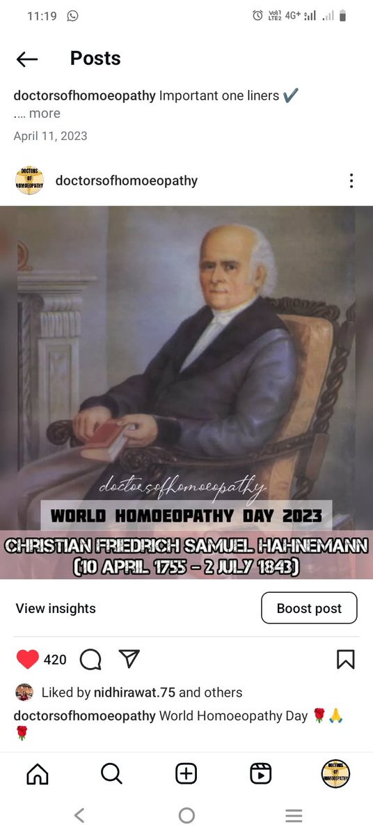💫 World Homoeopathy Day 💫 
10th April, 2025