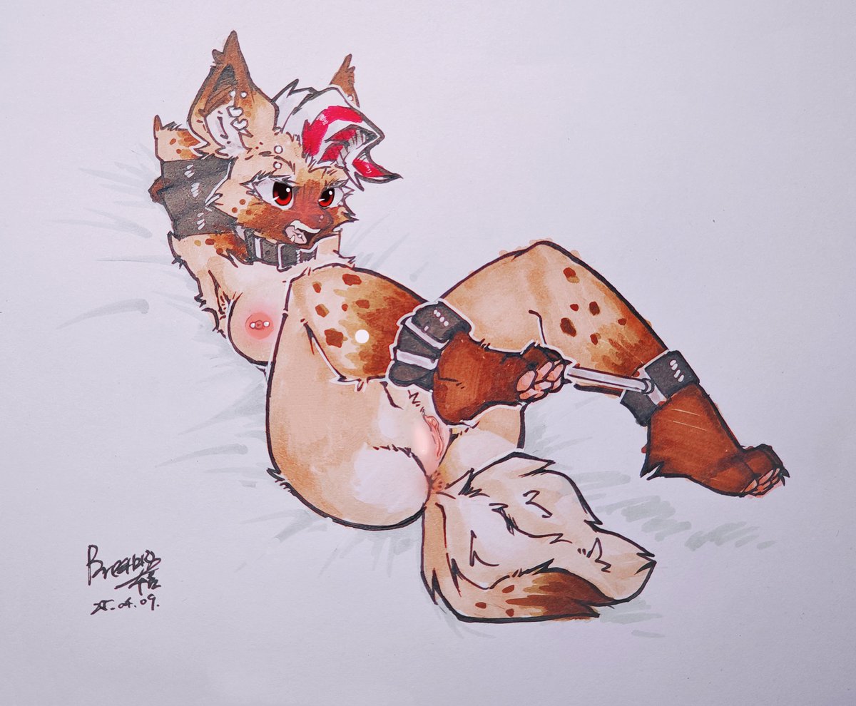 Brest12135's tweet photo. 拘束鬣狗
#NSFW #furryarts https://t.co/2b5HOw4wz6