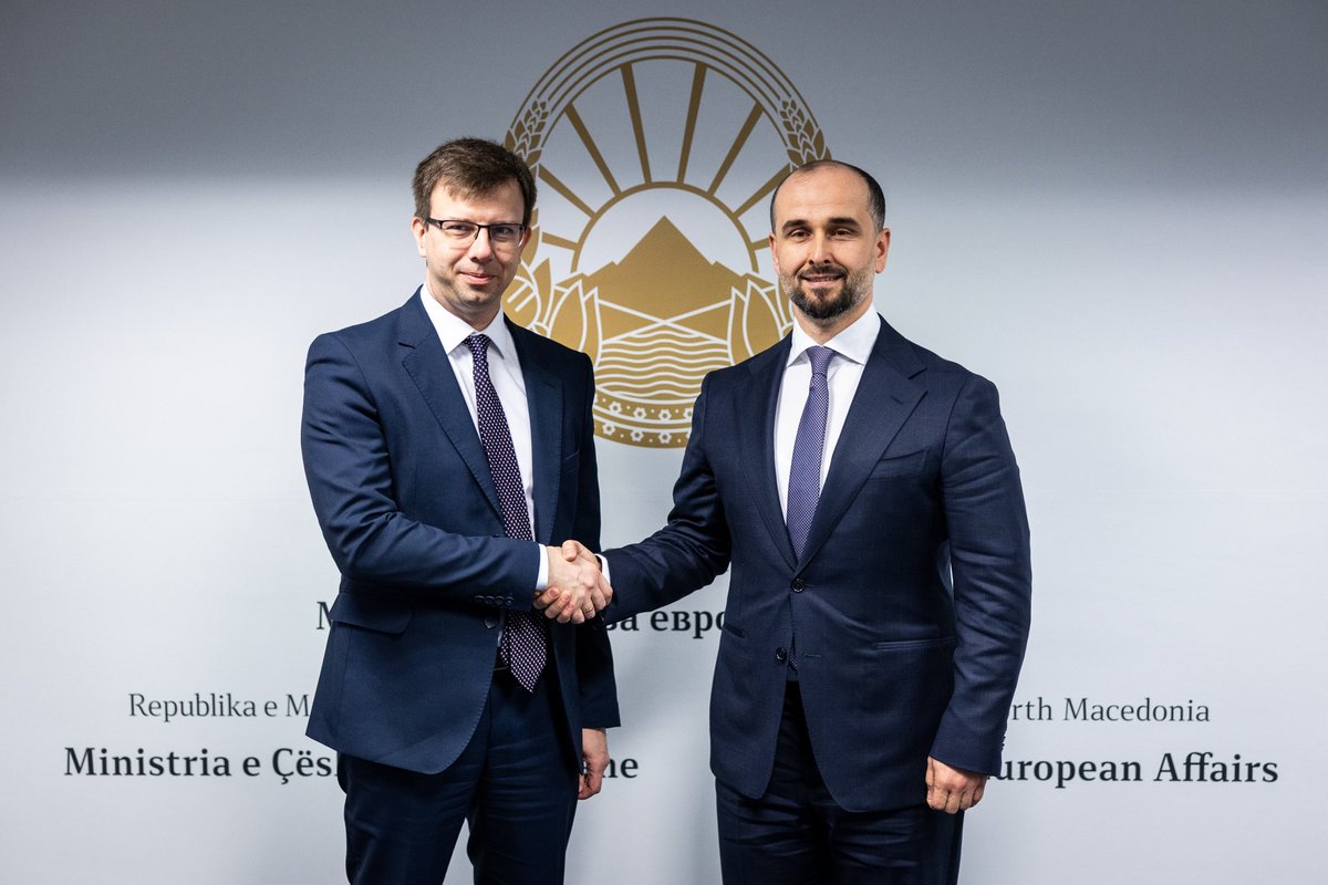 Bóka János (@janosboka_hu) on Twitter photo Hungary supports a merit based, balanced and credible EU enlargement policy. North Macedonia applied for EU membership in 2004, negotiations started in 2022.
Today I have ensured <a href="/OMurtezani/">Orhan Murtezani</a> that Hungary supports North Macedonia in its path to the European Union. Hungary supports a merit based, balanced and credible EU enlargement policy. North Macedonia applied for EU membership in 2004, negotiations started in 2022.
Today I have ensured <a href="/OMurtezani/">Orhan Murtezani</a> that Hungary supports North Macedonia in its path to the European Union.