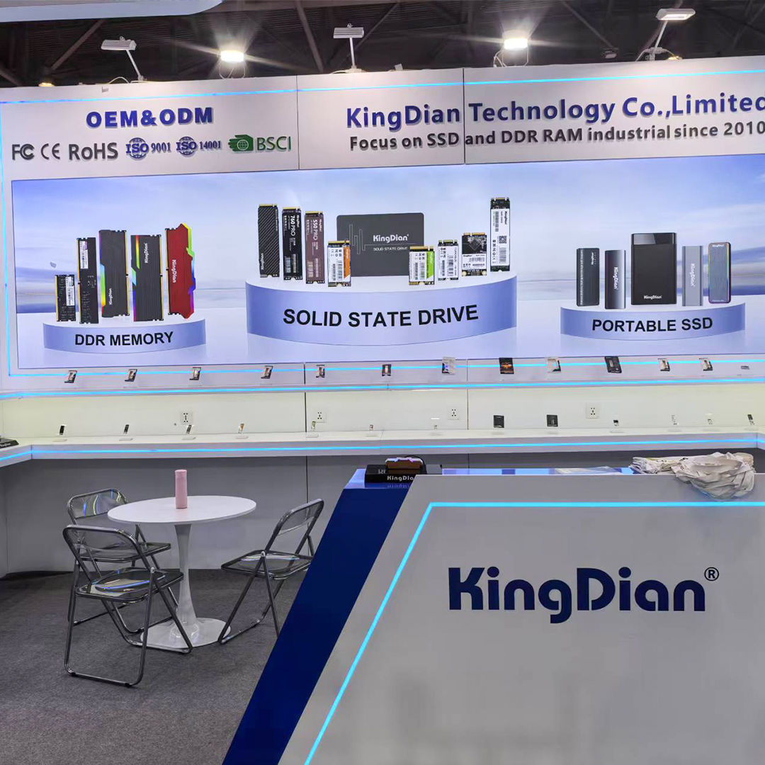 KingDianSSD's tweet photo. Day 1 at Global Sources Consumer Electronics Show 2025.😉
#KingDian #SSD #RAM #DDRmemory #NAND #pc #laptop #desktop #GlobalSources2025 #TechInnovation #hkshows