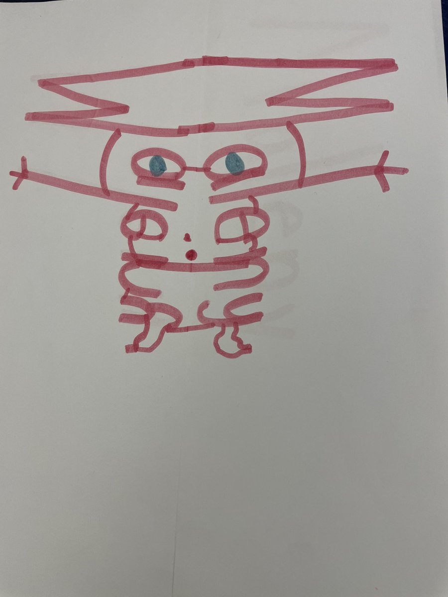 KlineGina's tweet image. 251 Students create name bugs to demonstrate the properties for line symmetry! @TowsonU #Geometry