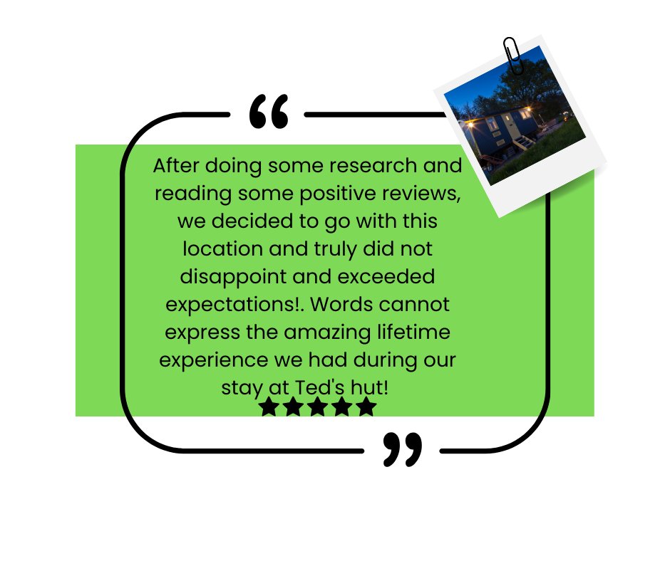 It's Friday! We're sharing this amazing #guestreview with you, if you have stayed with us please do share your experiences! #glamping #somerset #wells #hottub #views