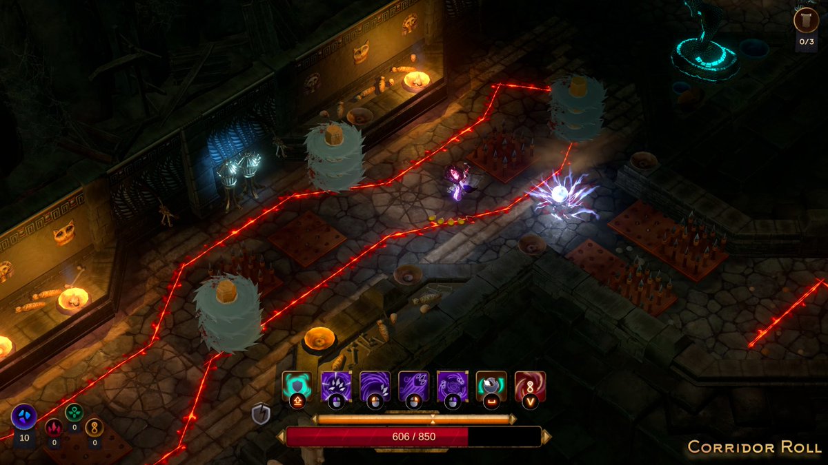 TheBookOfAaru's tweet photo. 🔥 Roll out with style! Revamped visual effects for the roll dash in Book of Aaru! Cleaner look @ gameplay. See the difference in Arenas (immortality dash) &amp; Corridors (mobility).

https://t.co/91fuPAOh7o

#BookOfAaru #RogueLite #IndieGame #VisualUpdate #Gameplay #Egypt #SciFi https://t.co/RLKKhYmNtx