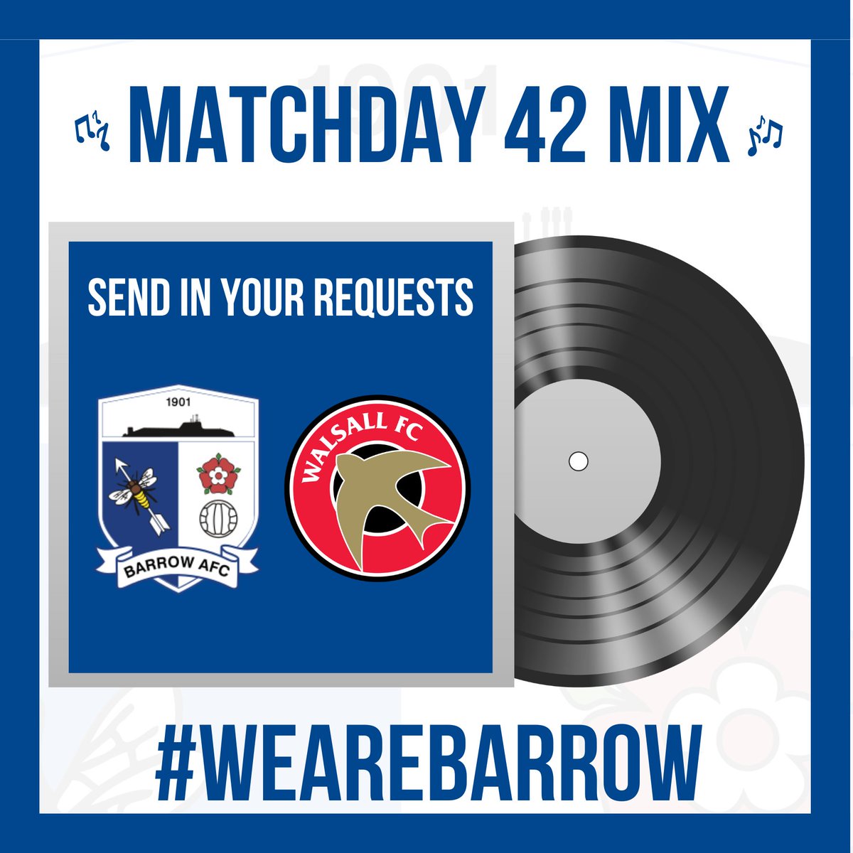 Barrow AFC tweet media