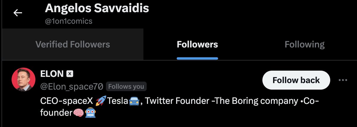 litshelfapp's tweet photo. Look mom, I finally made it. @elonmusk is following me! https://t.co/DW97mz7PYO