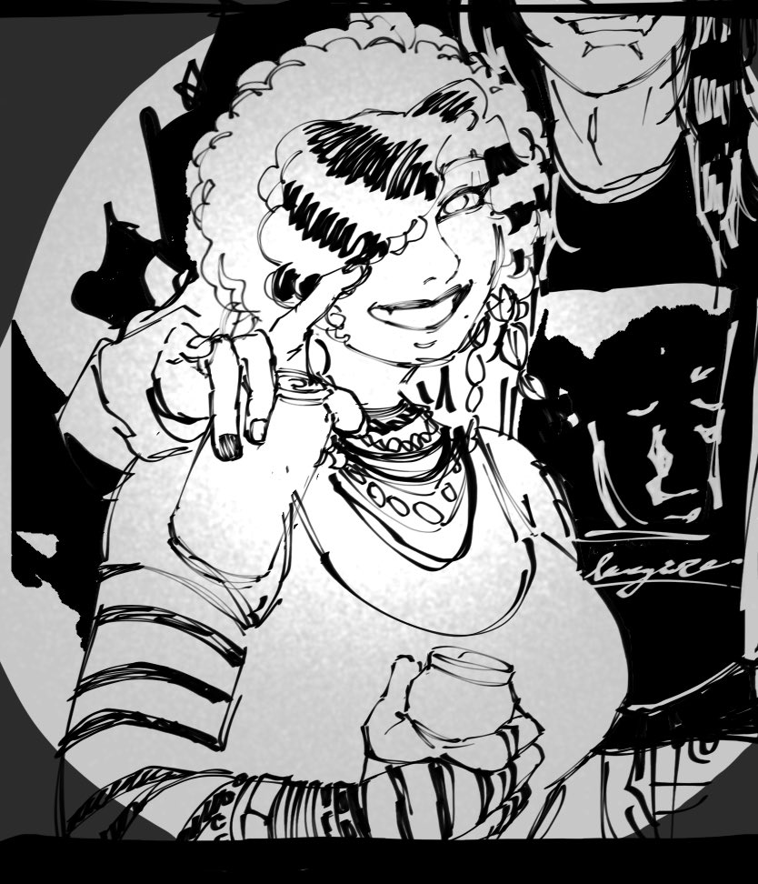IiCytus's tweet photo. TW‼️: SH SCARS AND MAYBE IMPLIED SUICIDE??

This is Shanelle Moravec, though she strictly goes by Shelly.

She is the most versatile of everyone and has the MOST variants too

The raccoon stripes should give away who shes shipped with… https://t.co/sO8epNRR1v