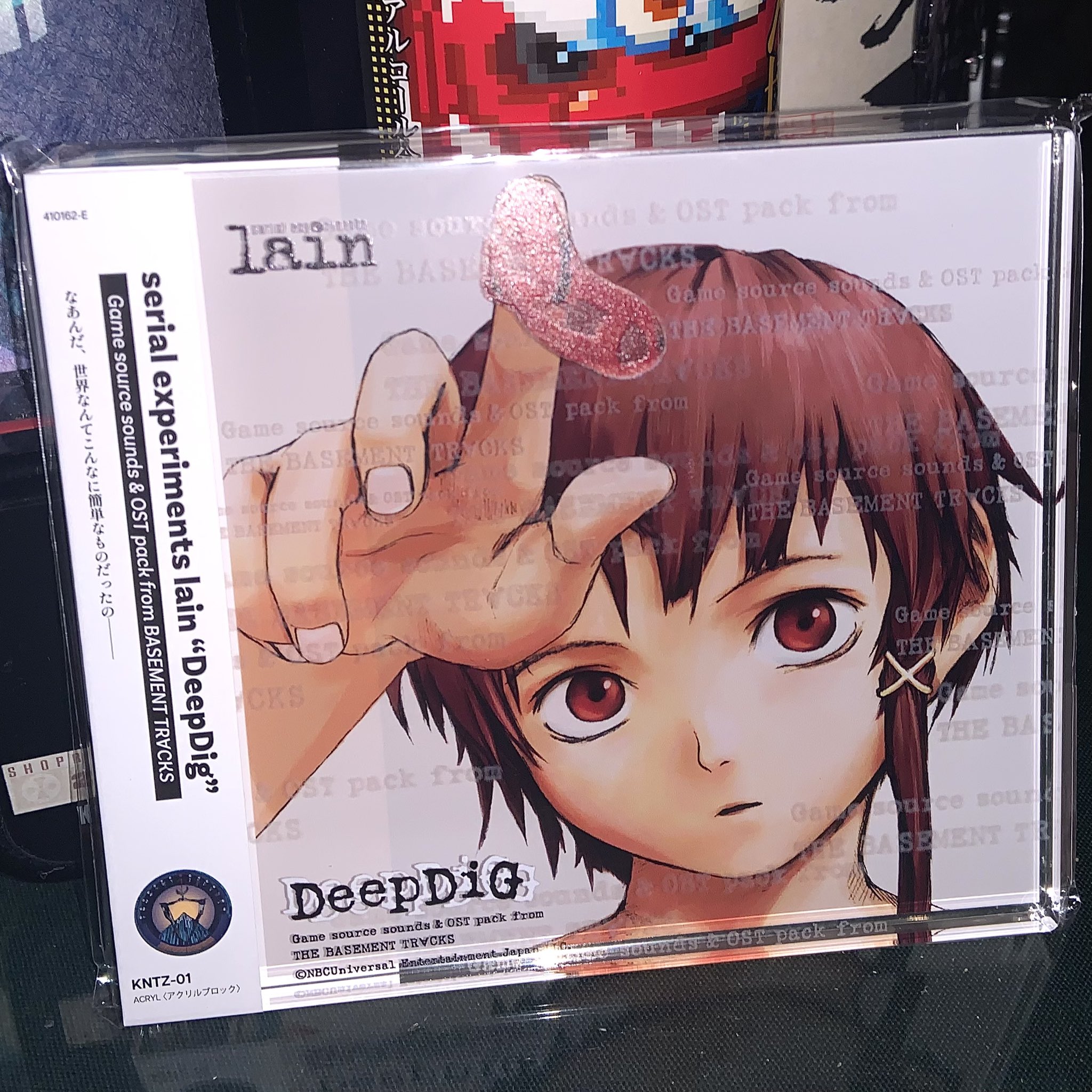 serial experiments lain CD風 アクリルブロック レイン