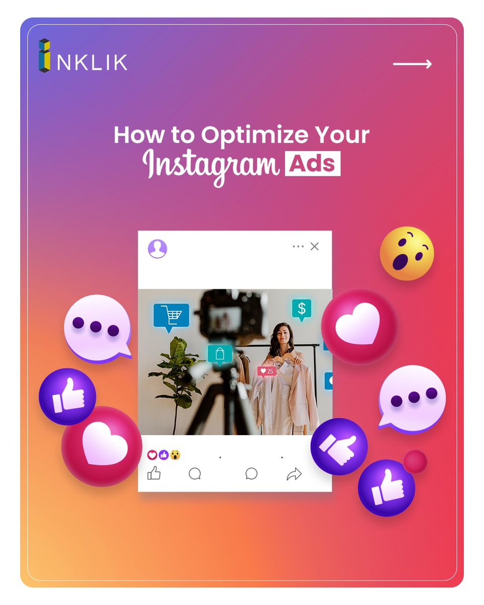 inklikmarketing's tweet image. Want Better Results from Your Instagram Ads? 📈
.
.
#InstagramAds #AdOptimization #SocialMediaMarketing #InklikDigital #DigitalMarketingTips #GrowYourBusiness #OnlineAdvertising #PerformanceMarketing #Inklik