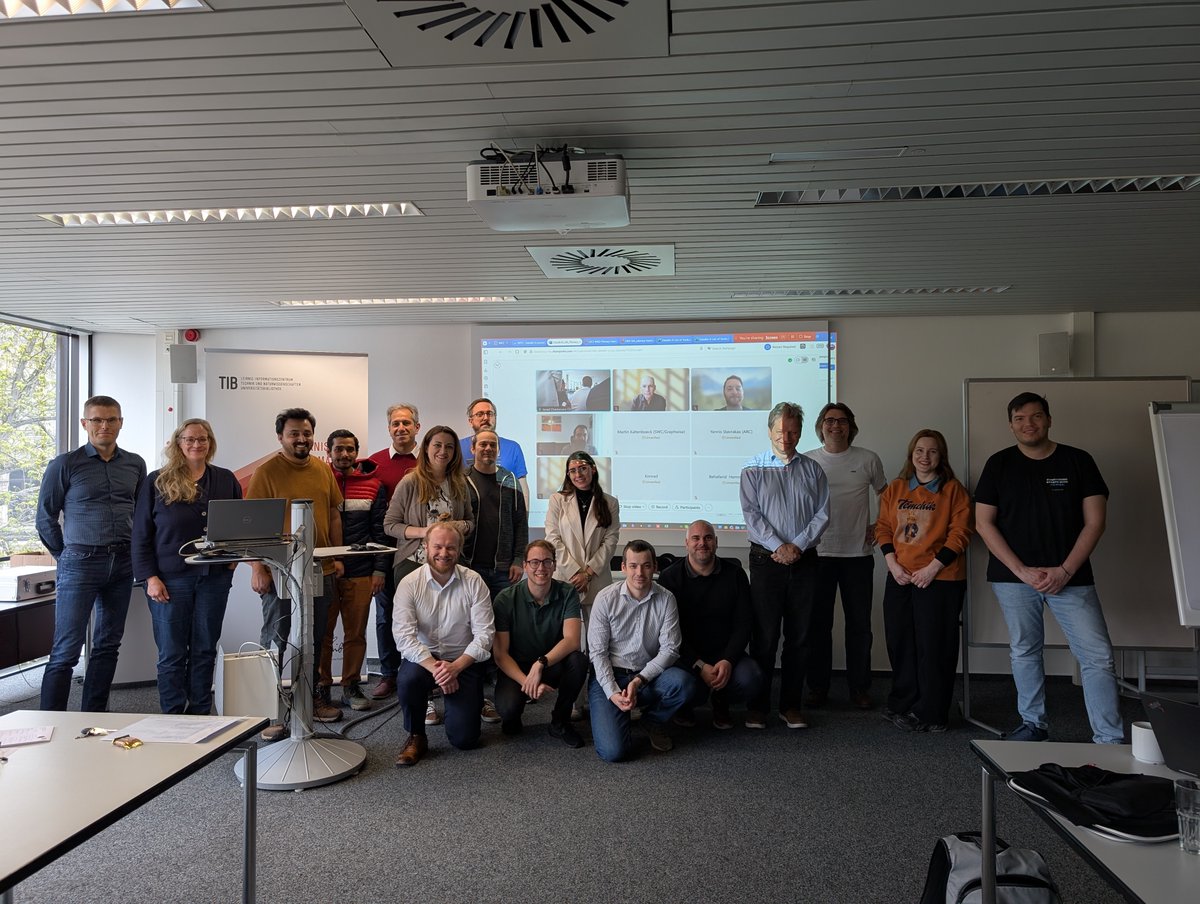 📍DataBri-X Plenary in Hannover
On 10 April, the consortium met in person to align on toolbox deployment, use case integration &amp; next steps as the project enters its final phase.
Thanks to TIB for hosting!
#DataSpaces #HorizonEurope #DataBriX #EUProjects