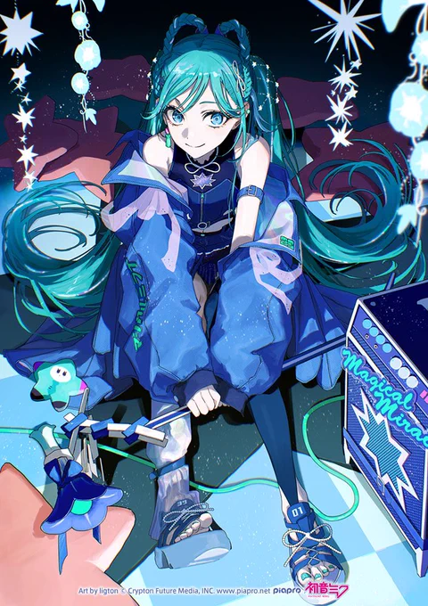 マジカルミライ2025のサブビジュアルを担当させていただきました#マジカルミライ2025 #初音ミク 