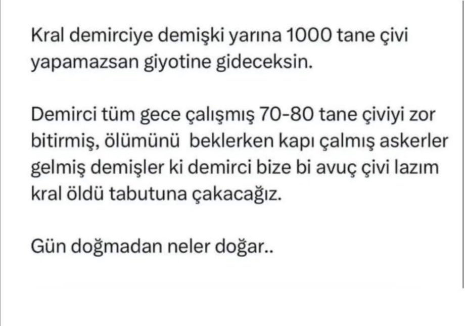 Şöyle bir devran dönüşü