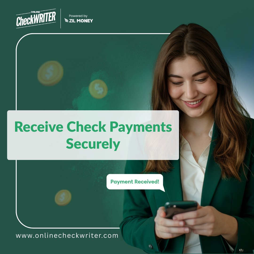 webcheckwriter's tweet image. Receive check payments instantly through OnlineCheckWriter.com - powered by Zil Money. Skip the delays and high costs of traditional checks.

Learn more: onlinecheckwriter.com/receive-checks

Click here for interactive demo: onlinecheckwriter.storylane.io/share/ppxypq6r…

#ReceiveCheck #InstantPayments…