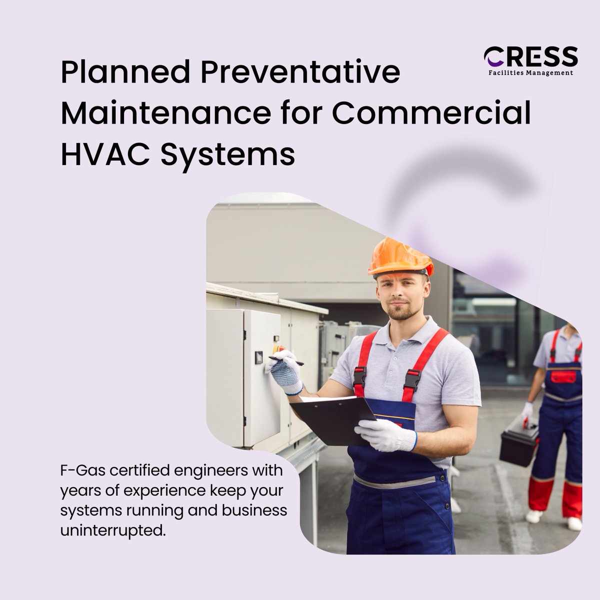 CressFM's tweet photo. Avoid costly HVAC breakdowns with our tailored PPM plans. Regular checks = longer system life + better efficiency.

📞 Enquire today.
#HVACMaintenance #PPM #CommercialHVAC #EnergyEfficiency #CressFacilities https://t.co/9NRm0fkXBq