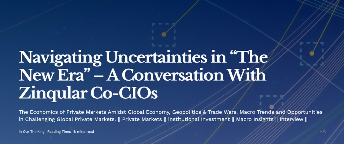 zinqular's tweet photo. In a wide-ranging interview @zinqular's  Co-CIOs unpacked complexities of today’s #PrivateMarkets, debated the implications of Trump 2.0 &amp; reflected on China’s global strategy. Their conversation also ventured into emerging #Markets potential👇.

https://t.co/y08LEePUiL
#TradeWar https://t.co/mNgGeSuNPr