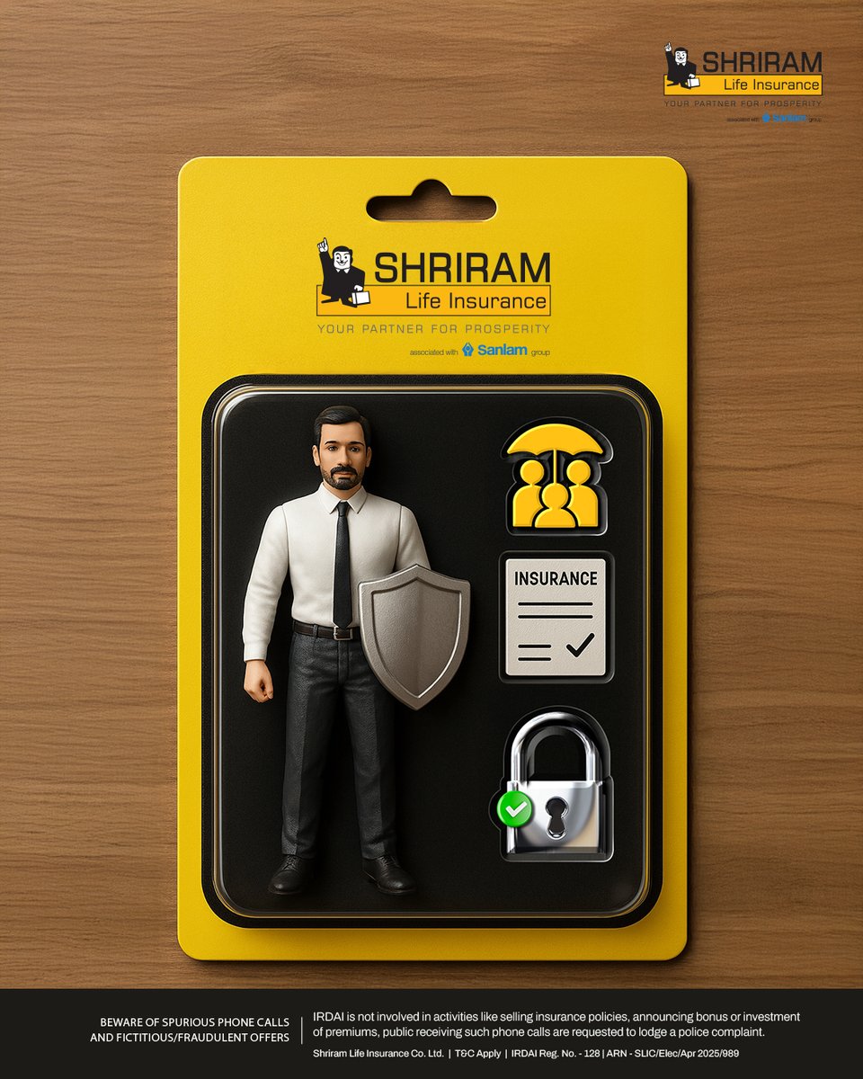 ShriramLifeIns's tweet photo. Unbox the Hero of Your Financial Future.
Shielded, Secured, and Ready for Life’s Battles – Only with Shriram Life Insurance.
#Toy #ToyTrend #miniatures #miniaturetoys #UnboxSecurity #HeroOfYourFuture #ShriramLifeShield #InsureWithConfidence #FinancialProtectionMatters https://t.co/b03R5cpTtZ