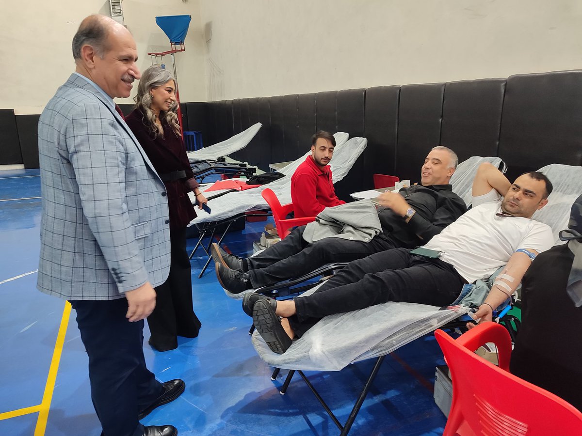 🩸 Birbirimize Candan Bağlıyız 
İlçe Milli Eğitim Müdürümüz Sn. İzzettin AYDIN, Şube Müdürümüz Selçuk TAŞYÜREK ile birlikte; 
📍Toki Köprülü Anadolu Lisesinde “Birbirimize Candan Bağlıyız” kan bağışı etkinliğine katıldı. <a href="/tcmeb/">Millî Eğitim Bakanlığı</a> <a href="/mehmet1aksu/">Mehmet Aksu</a> <a href="/yuregirresmi/">Yüreğir Kaymakamlığı</a> <a href="/AdanaMem/">Adana İl Millî Eğitim Müdürlüğü</a>  <a href="/izzetaydin01/">İzzettin AYDIN</a>