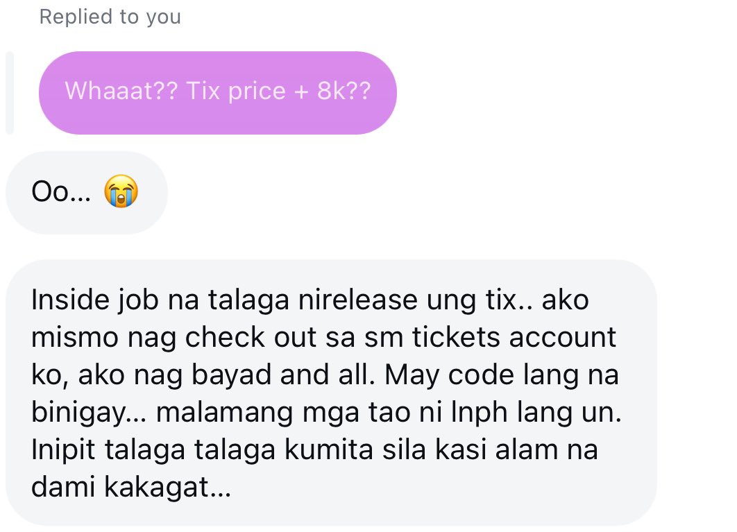bts_vkookietae's tweet photo. so eto na ngaaaa, iniipit pala talaga nila ang tix para ibenta ng mas mahal no? last night lang, nakapag-checkout pa ng tix yung friend ko and grabe yung patong ha 😒 nakaka-frustrate, inside job malala!! 😡 https://t.co/viHkp8hPca