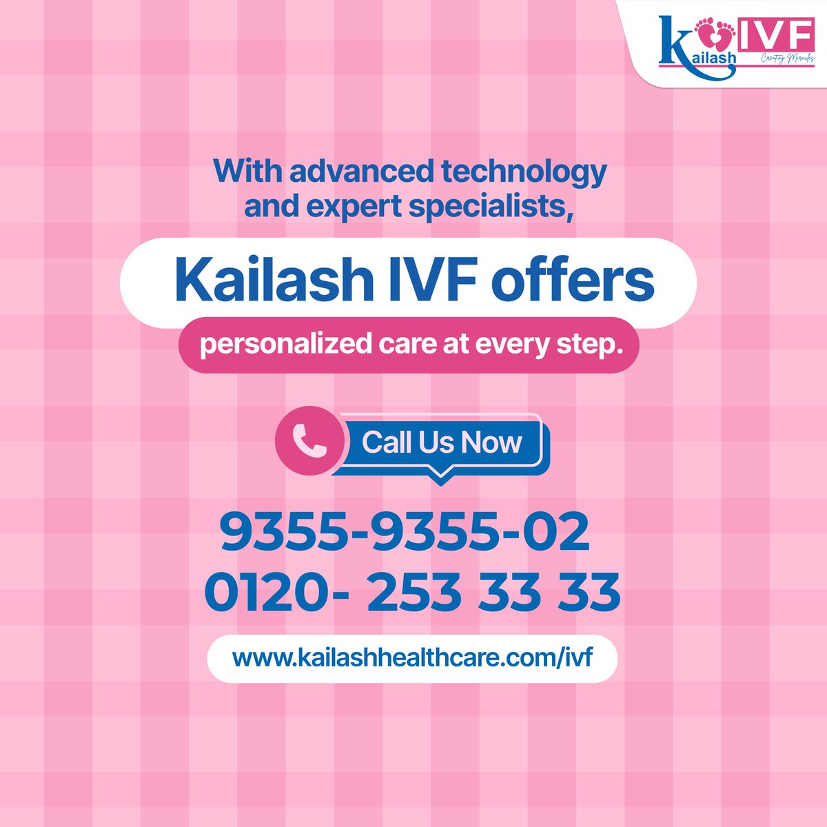 KailashHealth's tweet photo. Struggling with infertility? IVF can help make parenthood a reality. At #KailashIVF, get expert solutions to all your fertility issues!

Learn more: https://t.co/JhETkbiR2Q

#IVF #Infertility #IUI #Embryofreezing #IUI #FertilityTreatment https://t.co/BZM4419pM4