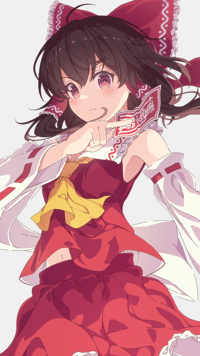 #東方Project #東方 #博麗霊夢
今日のお絵描き「博麗霊夢」