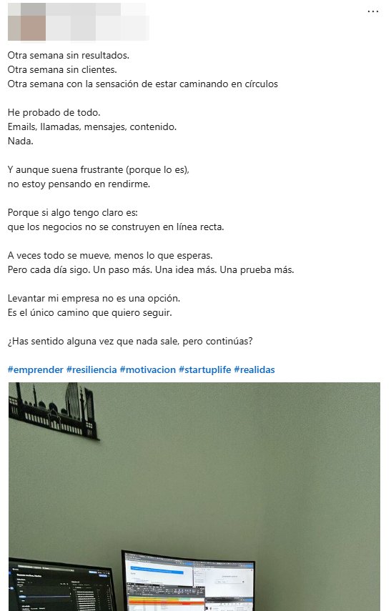 ☑️Hoy nos hemos encontrado esto en #LinkedIN

Desgraciadamente España no es el mejor pais para emprender en #ciberseguridad

Pero ¿puede ayudar la familia canalla?

20 RT y los invitamos a la 
#CanallaCON2025 ❤️💚💙