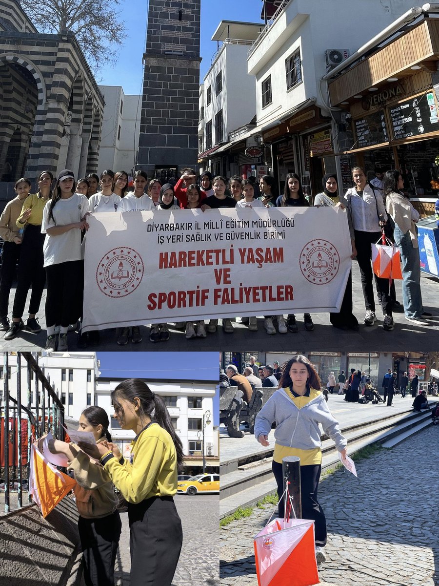 r_yasam43992's tweet photo. Diyarbakır'ın tarih kokan sokaklarında hareketli yaşam kapsamında oryantiring etkinliği gerçekleştirildi 
@tcmeb @Yusuf__Tekin @meb_dhgm 
@omurfatih @ozkan_meb @dbakirvalilik @vali_zorluoglu 
@Murat4Kucukali @MetinTayarer @berhuni47 @MustafaKndrn21 https://t.co/cnrcVK67x7