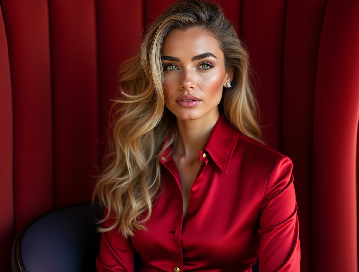 AIFashionChic's tweet photo. 👗 Form matters.
But she leads with feeling.
#OfficeChic #DepthInDesign #MinimalCharm #LuxuryEmotion https://t.co/f5sJsL732s