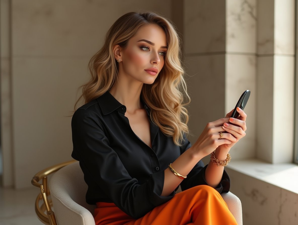 AIFashionChic's tweet photo. 🕰 The more timeless she looks —
the more current she feels.
#AIFashion #NowAndAlways #ChicContinuity #LuxuryMinimalism https://t.co/VPDJQLHblH