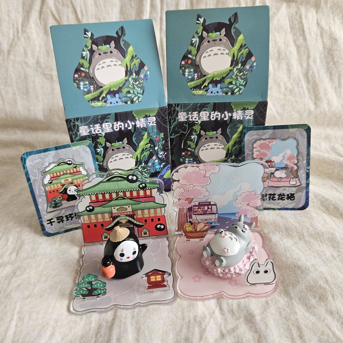 TD0401's tweet photo. I'm in love with these ghibli blind boxes 😍 https://t.co/DtIdeyDPtx