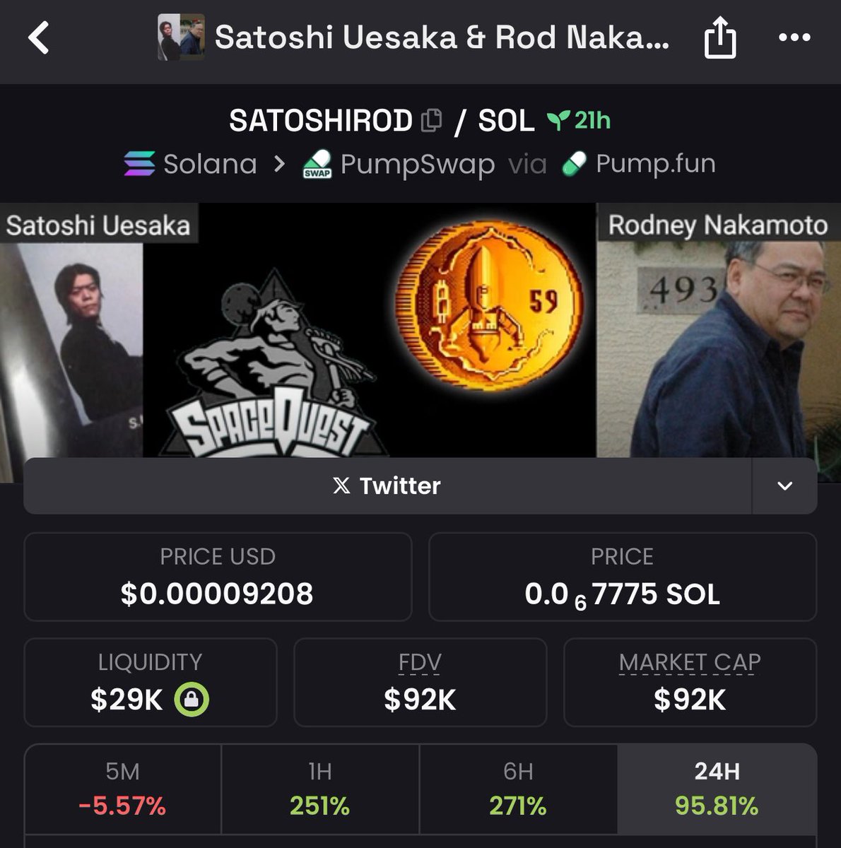 Satoshi Nakamoto unmasked. 🎤

Do not say we didn’t warn you, you’ll get in which ever price you wish.

#SATOSHIROD 

3geLsvHBK5QkdMV15mmkmjoxGFpgZS4ox6GbysEZpump