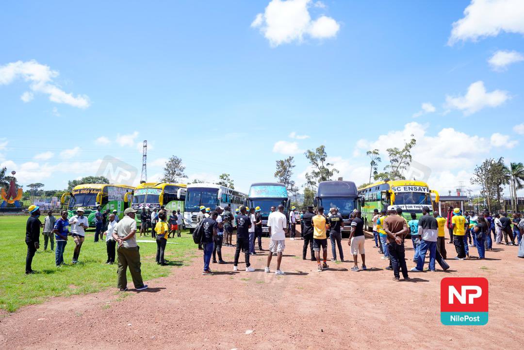 Hon. Martin Bahinduka Mugaga, Minister of State for Tourism, flagged off teams and wished them a safe journey to Fort Portal for the <a href="/ntare_league/">Ntare Lions League</a>. 

The Minister also promised a partnership with the Tourism Ministry next season. 

#NBSUpdates #Road2FortPortal