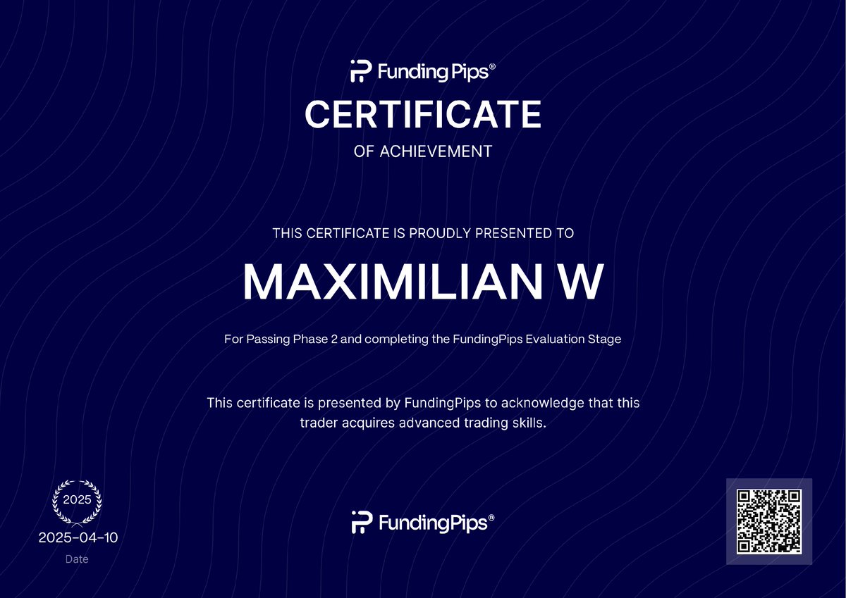 maxlbtc's tweet image. Collected another 10k funding yesterday.

Totally 20k funded now, My goal is 100k this year 🚀

#forex #eurusd
