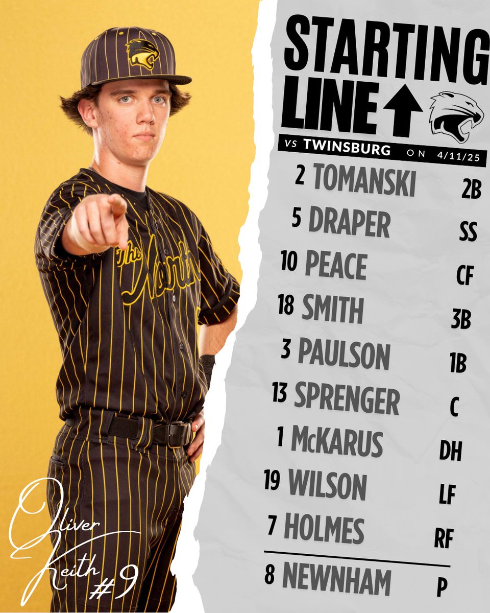 🚨⚾️ GAME DAY ⚾️🚨
🆚 <a href="/THS_Baseball21/">Twinsburg Tigers Baseball</a> 
📍 Sylvania Northview HS
⏰ 5:00p
🎟️…rthviewwildcats.hometownticketing.com/embed/event/11…